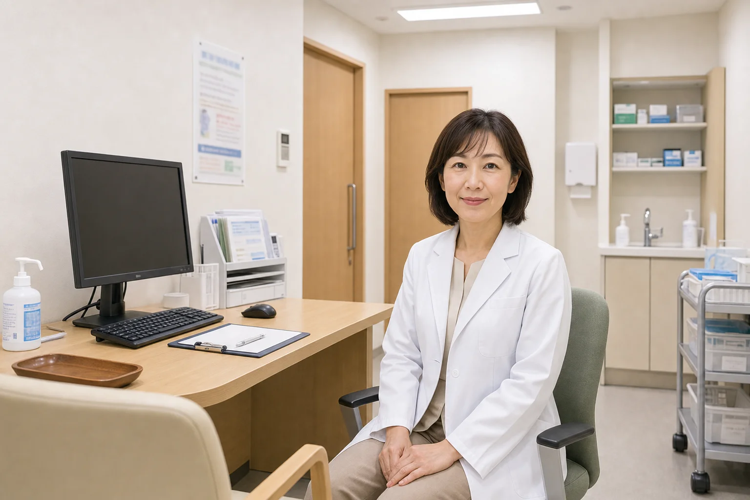 女性医師による診療