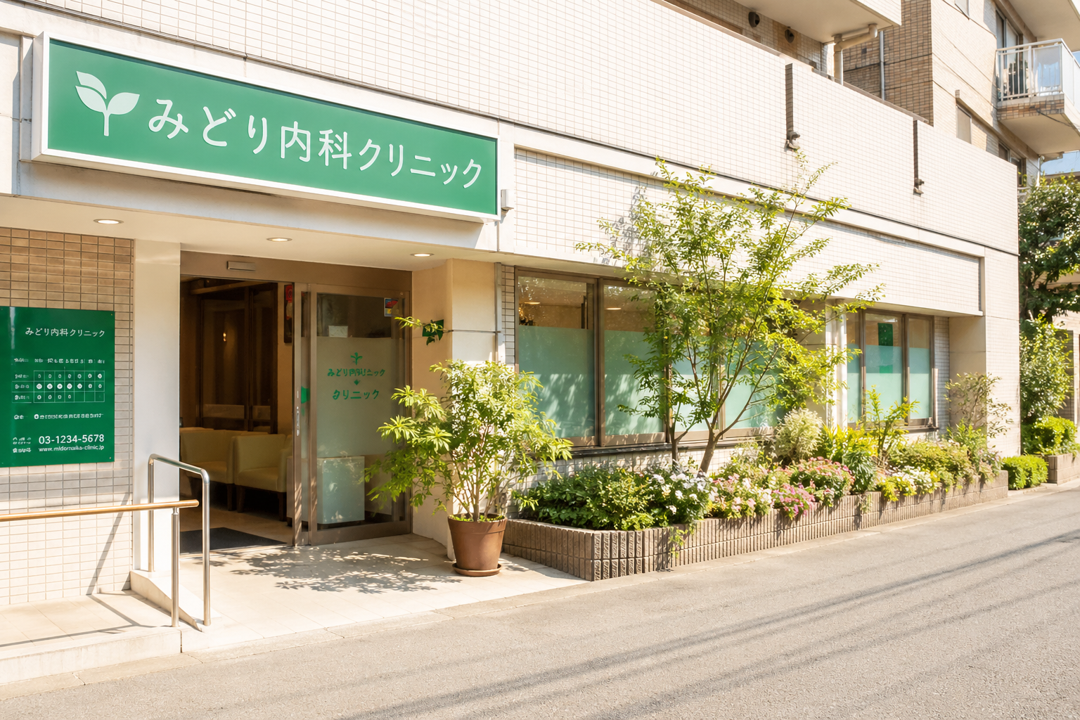 みどり内科クリニック 外観